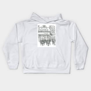 Cafe in Paris Kids Hoodie